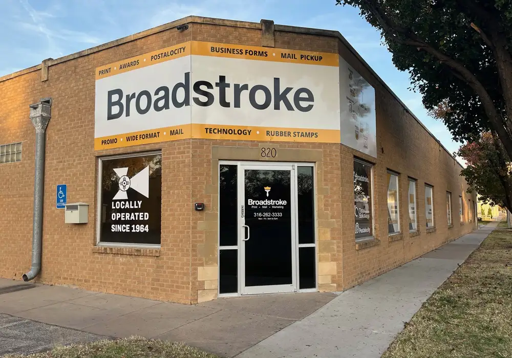 New Broadstroke building signage