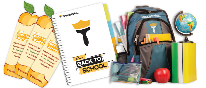 Bookmarks, Notebooks, and School Supplies